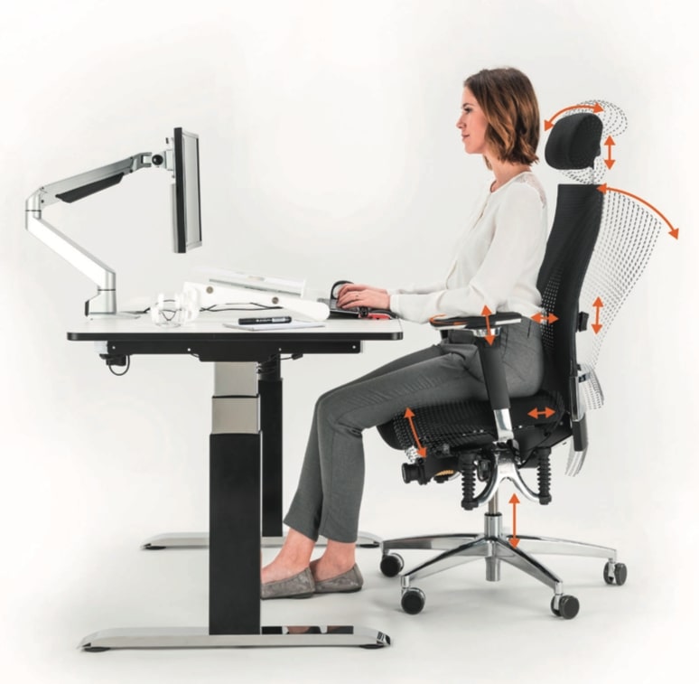 Bioswing bureaustoel