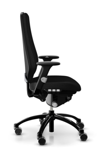 Bureaustoel met stuituitsparing