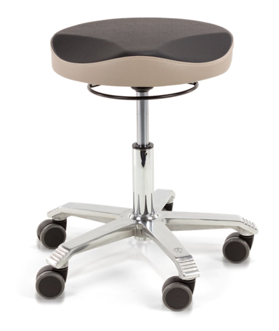 Kruk met beenuitsparingen