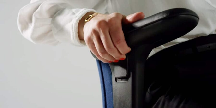 Instellen bureaustoel thuiswerkplek Instellen bureaustoel thuiswerkplek